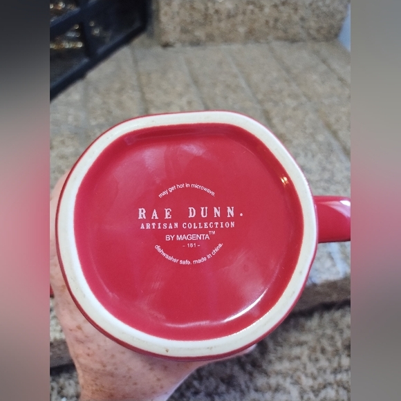 Rae Dunn Mug Love Wins With Heart Topper - Picture 6 of 15